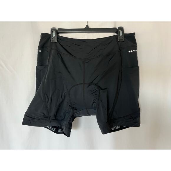 Baleaf Men's 3D Padded Cycling Shorts Black 2XL Athletic Activewear - Picture 1 of 8